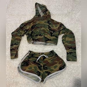 Boardwalk beach cover up set